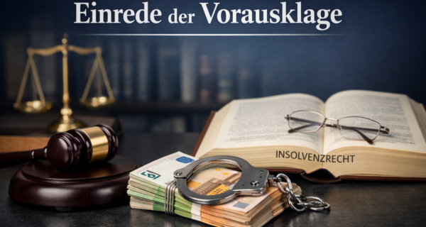 Einrede der Vorausklage